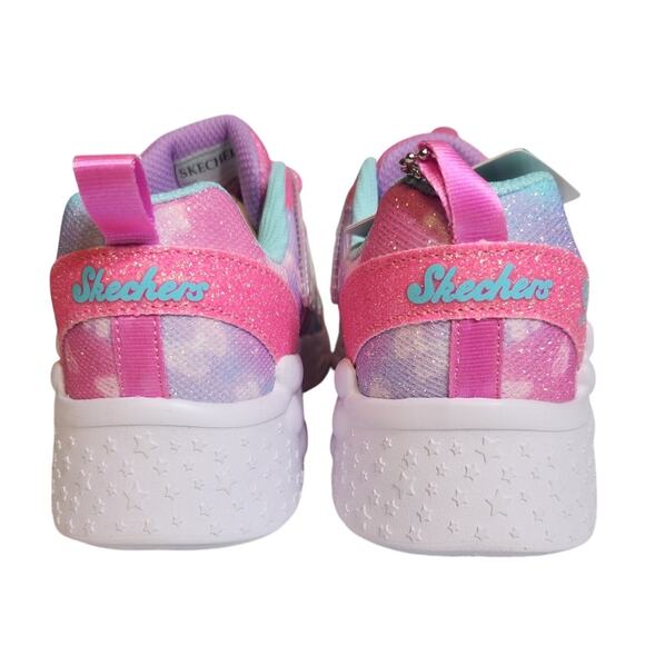 Sketchers Kids sneakers light up magical collections size 1.5 NIB - Picture 7 of 12